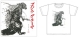 【同時購入者特典:ゴジラ（1954） 墨絵 ビッグアートカード付】「ゴジラ（1954） 墨絵Tシャツ（Mサイズ）」＋「ゴジラ　ザ・テーマ」一括購入セット