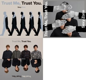 SexyZone CD「 Trust Me, Trust You. 」3枚セット SexyZone CD「 Trust Me, Trust You. 」3枚セット
