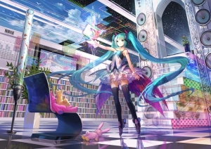 初音ミク×Tカード記念 スペシャル複製原画