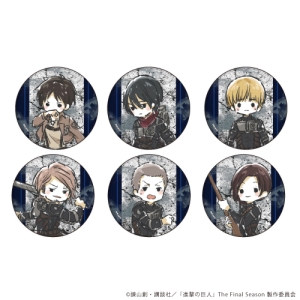 缶バッジ2 Box 進撃の巨人 本 漫画やdvd Cd ゲーム アニメをtポイントで通販 Tsutaya オンラインショッピング