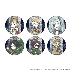 未開封】進撃の巨人 EVENT 『進撃！巨人中学校』缶バッジ