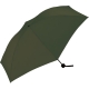 「濡らさない傘×ダントツ撥水」アンヌレラ　折りたたみ傘60cm（カーキ）