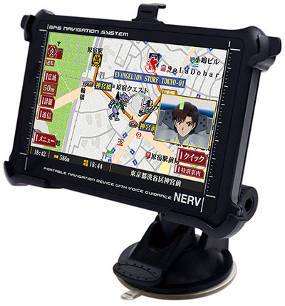 エヴァンゲリオン ポータブルナビ RM－NV500EV NERV GPS NAVIGATION