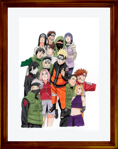 通販安心 NARUTO ナルト 複製原画 - キャラクターグッズ