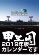甲子園球場　2020 カレンダー