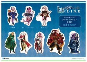Fate/EXTELLA LINK トレーディングアクリルマグネット B BOX