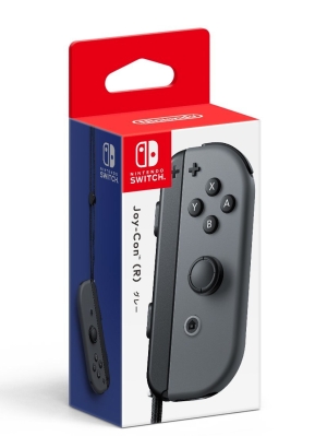 Joy Con R グレー ｓｗｉｔｃｈの画像 Tsutaya オンラインショッピング