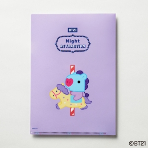 BT21　A5クリアファイルMANG