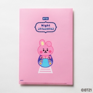 BT21　A5クリアファイルCOOKY