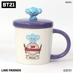 フィギュア蓋付きマグカップ　KOYA