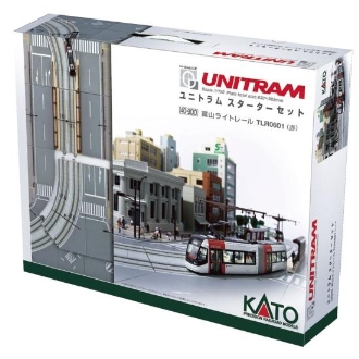 カトー 40-900 ユニトラム スターターセット 富山ライトレール TLR0601 