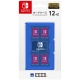 カードケース12＋2　for　Nintendo　SWITCH：ブルー