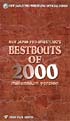 BEST　BOUTS　OF　2000