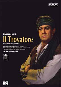 ヴェルディ：歌劇≪イル・トロヴァトーレ≫全曲　ウィーン国立歌劇場1978年