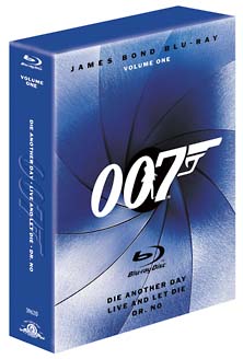 007ブルーレイディスク 3枚パック Vol.1