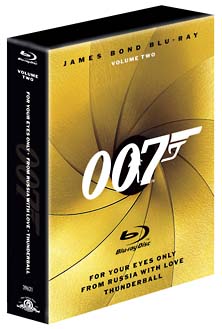 007ブルーレイディスク 3枚パック Vol.2