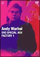 アンディ・ウォーホル　DVD　SPECIAL　BOX　FACTORY　1