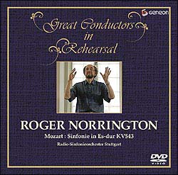 名指揮者の軌跡　５　ロジャー・ノリントン　モーツァルト：交響曲第３９番変ホ長調　ＫＶ５４３