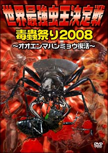 世界最強虫王決定戦・毒蟲祭り2008　〜オオエンマハンミョウ復活〜