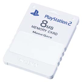 メモリーカード（８ＭＢ）　セラミック・ホワイト