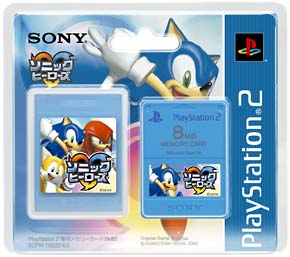 メモリーカード（８ＭＢ）　Ｐｒｅｍｉｕｍ　Ｓｅｒｉｅｓ　ソニックヒーローズ