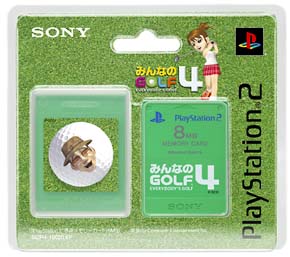 メモリーカード（８ＭＢ）　Ｐｒｅｍｉｕｍ　Ｓｅｒｉｅｓ　みんなのＧＯＬＦ　４