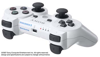 ワイヤレスコントローラ（ＤＵＡＬＳＨＯＣＫ３）：セラミック・ホワイト