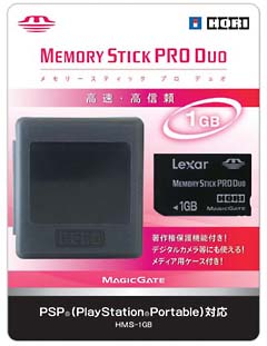 メモリースティック　ＰＲＯ　Ｄｕｏ　１ＧＢ