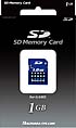 SDメモリーカード　（黒）：1GB