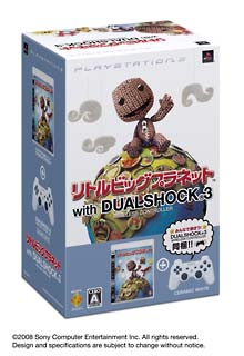 リトルビッグプラネット　＜ＤＵＡＬＳＨＯＣＫ　３（セラミック・ホワイト）同梱版＞