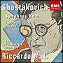 ショスタコーヴィチ：交響曲第5番「革命」＆祝典序曲