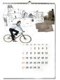 チュ・ジフン　カレンダー（壁掛用）　2009