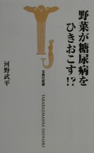 野菜が糖尿病をひきおこす！？/河野武平 本・漫画やDVD・CD・ゲーム ...