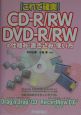 CDーR／RW（アールダブリュ）DVD（ディーブイディー）