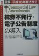 株券不発行・電子公告制度の導入