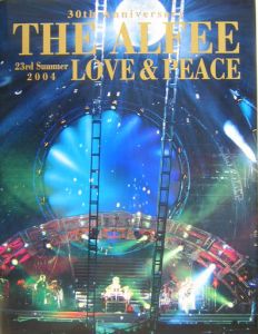 THE ALFEE 23rd summer 2004 love ＆ peace/小野緑 本・漫画やDVD・CD