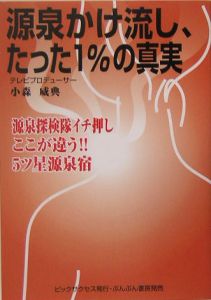 温泉かけ流し、たった１％の真実