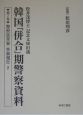 韓国「併合」期警察資料　警察改革案・事務報告(7)