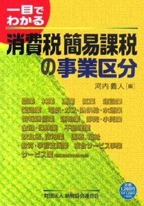 一目でわかる消費税簡易課税の事業区分