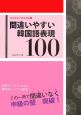 間違いやすい韓国語表現100　中級編