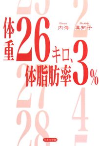 体重２６キロ、体脂肪率３％