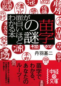 苗字の謎が面白いほどわかる本