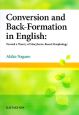 Conversion　and　Back‐Formation　in　English