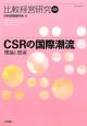 比較経営研究　CSRの国際潮流　理論と現実(33)