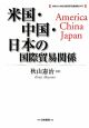 米国・中国・日本の国際貿易関係