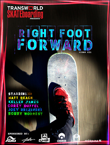 Right　Foot　Forward　Transworld　Skateboarding　Limited　Edition