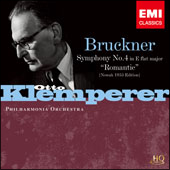 ブルックナー：交響曲第４番　ロマンティック　ノーヴァク　１９５３年版