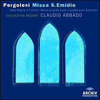 ペルゴレージ：聖エミディオのためのミサ曲
