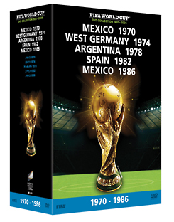 ＦＩＦＡワールドカップコレクション　ＤＶＤ－ＢＯＸ　１９７０－１９８６