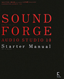 SOUND　FORGE　AUDIO　STUDIO10　Starter　Manual